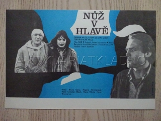 NŮŽ V HLAVĚ, FILMOVÝ LETÁK