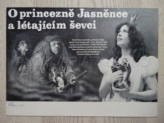 O PRINCEZNĚ JASNĚNCE A LÉTAJÍCÍM ŠEVCI, FILMOVÝ LETÁK