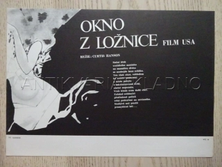 OKNO Z LOŽNICE, FILMOVÝ LETÁK
