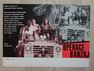 OPERACE BANZAJ, FILMOVÝ LETÁK