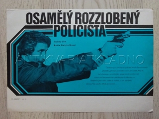 OSAMĚLÝ ROZZLOBENÝ POLICISTA, FILMOVÝ LETÁK