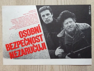 OSOBNÍ BEZPEČNOST NEZARUČUJI, FILMOVÝ LETÁK
