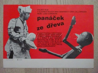 PANÁČEK ZE DŘEVA, FILMOVÝ LETÁK