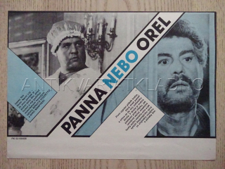 PANNA NEBO OREL, FILMOVÝ LETÁK
