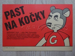 PAST NA KOČKY, FILMOVÝ LETÁK