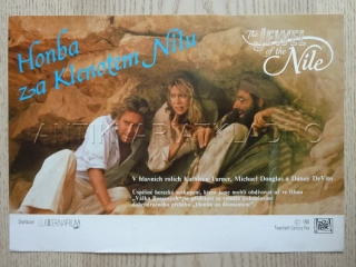 HONBA ZA KLENOTEM NILU, M. DOUGLAS, K. TURNER, FOTOSKA FILM USA 5436