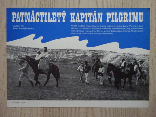 PATNÁCTILETÝ KAPITÁN PILGRIMU, FILMOVÝ LETÁK