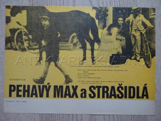 PEHAVÝ MAX A STRAŠIDLA, FILMOVÝ LETÁK