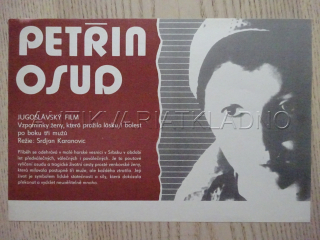 PETŘIN OSUD, FILMOVÝ LETÁK