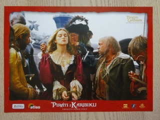 PIRÁTI Z KARIBIKU: PROKLETÍ ČERNÉ PERLY, K. KNIGHTLY, G. RUSH, FOTOSKA FILM USA 5460