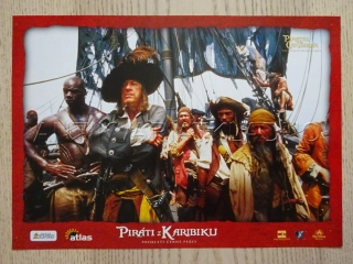 PIRÁTI Z KARIBIKU: PROKLETÍ ČERNÉ PERLY, G. RUSH, FOTOSKA FILM USA 5461