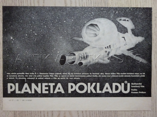 PLANETA POKLADŮ, FILMOVÝ LETÁK