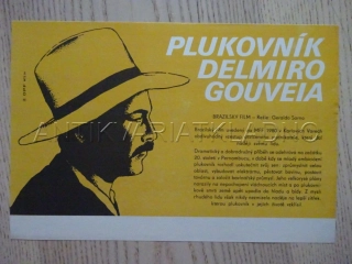 PLUKOVNÍK DELMIRO GOUVEIA, FILMOVÝ LETÁK