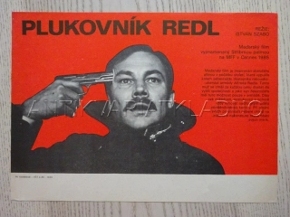 PLUKOVNÍK REDL, FILMOVÝ LETÁK
