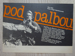 POD PALBOU, FILMOVÝ LETÁK