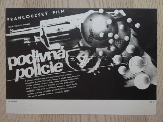 PODIVNÁ POLICIE, FILMOVÝ LETÁK