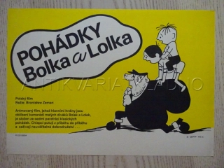 POHÁDKY BOLKA A LOLKA, BOLEK A LOLEK, FILMOVÝ LETÁK