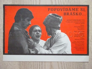 POPOVÍDÁME SI, BRÁŠKO..., FILMOVÝ LETÁK