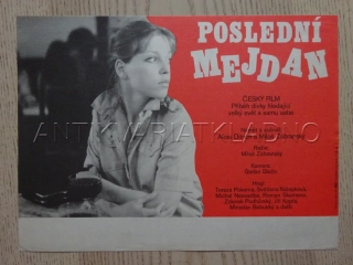 POSLEDNÍ MEJDAN, FILMOVÝ LETÁK