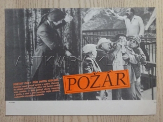 POŽÁR, FILMOVÝ LETÁK