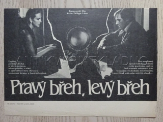 PRAVÝ BŘEH, LEVÝ BŘEH, FILMOVÝ LETÁK