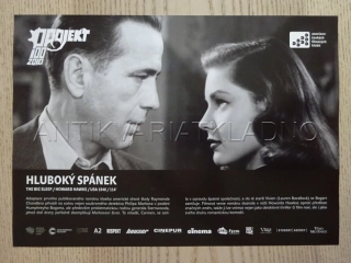 HLUBOKÝ SPÁNEK, H. BOGART, FOTOSKA FILM USA 5525