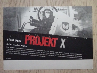PROJEKT X, FILMOVÝ LETÁK