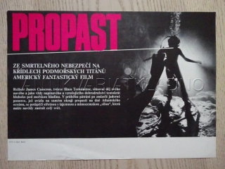 PROPAST, FILMOVÝ LETÁK