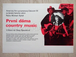 PRVNÍ DÁMA COUNTRY MUSIC, FILMOVÝ LETÁK