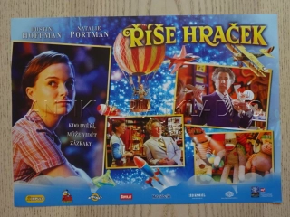 ŘÍŠE HRAČEK, N. PORTMAN, D. HOFFMAN, FOTOSKA FILM USA 5538