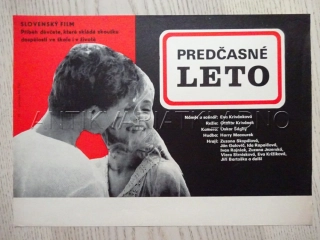 PŘEDČASNÉ LÉTO, FILMOVÝ LETÁK