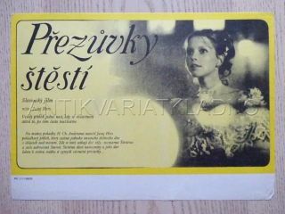 PŘEZŮVKY ŠTĚSTÍ, FILMOVÝ LETÁK