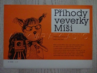 PŘÍHODY VEVERKY MÍŠI, FILMOVÝ LETÁK