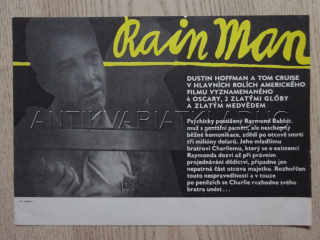 RAIN MAN, FILMOVÝ LETÁK
