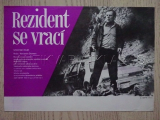 REZIDENT SE VRACÍ, FILMOVÝ LETÁK
