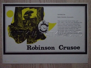 ROBINSON CRUSOE, FILMOVÝ LETÁK