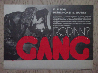 RODINNÝ GANG, FILMOVÝ LETÁK