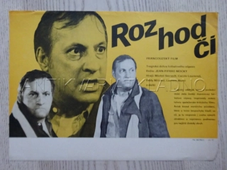 ROZHODČÍ, FILMOVÝ LETÁK
