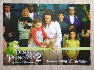 DENÍK PRINCEZNY 2: KRÁLOVSKÉ POVINNOSTI, A. HATHAWAY, FOTOSKA FILM USA 5626