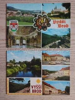 VYŠŠÍ BROD, OKRES ČESKÝ KRUMLOV, 2 KUSY