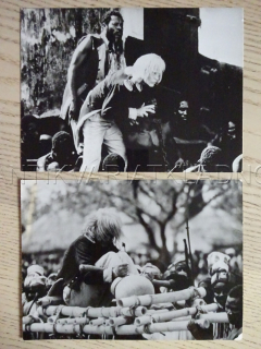 FOTOGRAFIE - KLAUS KINSKI, ZELENÁ KOBRA, 2 KUSY