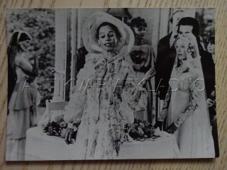FOTOGRAFIE - GERALDINE CHAPLIN, SVATBA