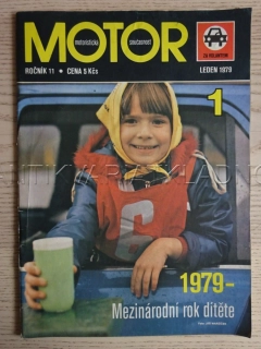 MOTOR, MOTORISTICKÁ SOUČASNOST Č. 1, ROČ. 11, 1979