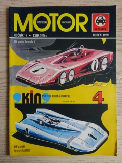 MOTOR, MOTORISTICKÁ SOUČASNOST Č. 4, ROČ. 11, 1979