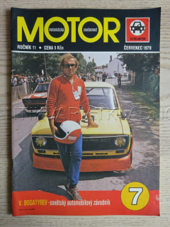 MOTOR, MOTORISTICKÁ SOUČASNOST Č. 7, ROČ. 11, 1979