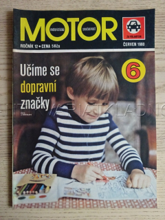 MOTOR, MOTORISTICKÁ SOUČASNOST Č. 6, ROČ. 12, 1980