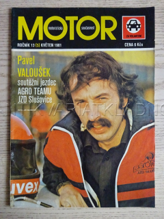 MOTOR, MOTORISTICKÁ SOUČASNOST Č. 5, ROČ. 13, 1981