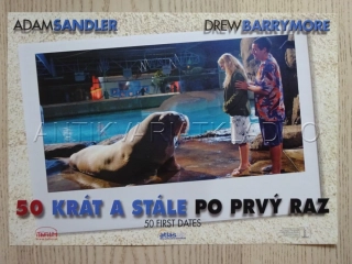 50 KRÁT A STÁLE POPRVÉ, A. SANDLER, D. BARRYMORE, FOTOSKA FILM USA 5539