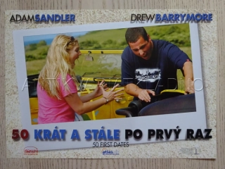 50 KRÁT A STÁLE POPRVÉ, A. SANDLER, D. BARRYMORE, FOTOSKA FILM USA 5541