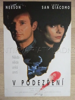 V PODEZŘENÍ, LIAM NEESON, LAURA SAN GIACOMO, FILM USA, PLAKÁT 1010